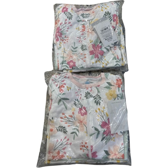 Lot of 2 sets Cloud Island Girls Onesies Set of 3 in 1 pack - Picture 2 of 4